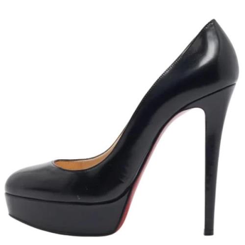 Christian Louboutin Pre-owned Pre-owned Laeder klackskor Black, Dam