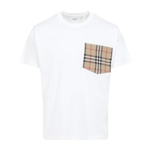 Burberry Vita T-shirts Polos för kvinnor White, Dam