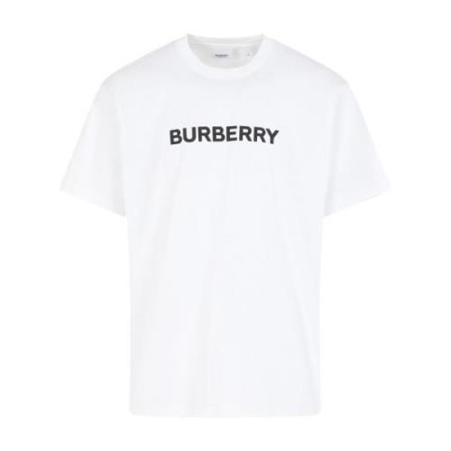 Burberry Klassisk Vit T-shirt White, Herr