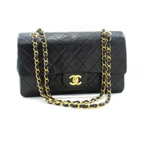 Chanel Vintage Pre-owned Laeder chanel-vskor Black, Dam