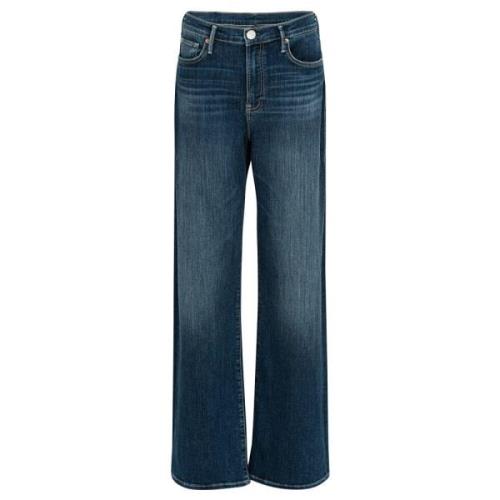 True Religion Baggy Wide Leg Jeans Blue, Dam