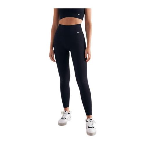 Aim'n Black Luxe Seamless Tights Black, Dam