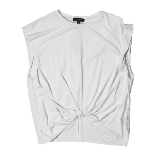 Rag & Bone Vit Knut T-shirt White, Dam