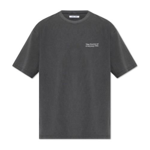 Samsøe Samsøe T-shirt Sapoetry Gray, Herr