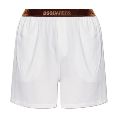 Dsquared2 Bomull underkläder shorts White, Herr