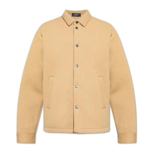 Dsquared2 Jacka med fickor Beige, Herr