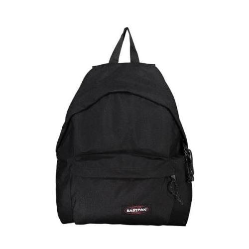 Eastpak Svart Polyester Ryggsäck med Vadderade Remmar Black, Unisex