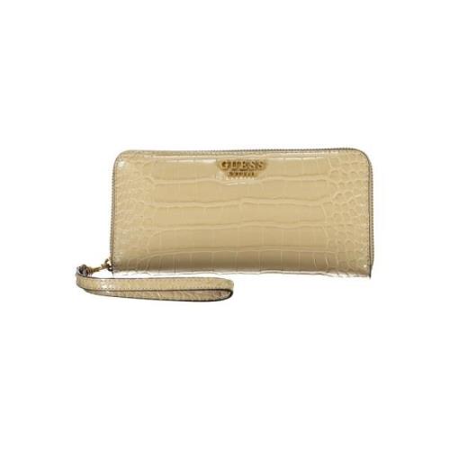 Guess Elegant Beige Plnbok med Flera Fack Beige, Dam