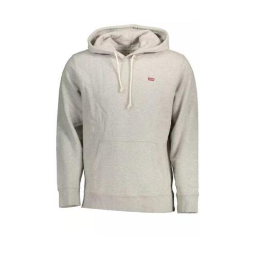 Levi's Gr Hoodie fr Mn Gray, Herr