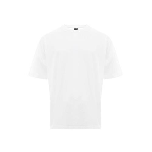 Paul & Shark Bomull T-shirt med Unik Design White, Herr