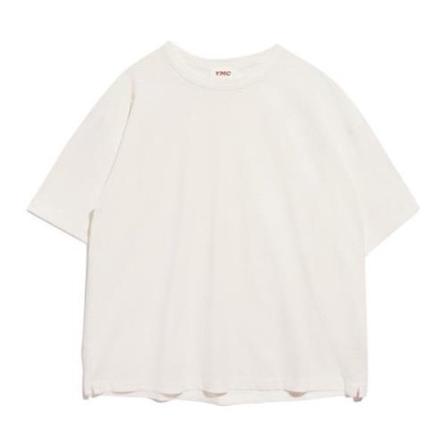 YMC You Must Create Triple Tee Klassisk Bomullsskjorta White, Herr