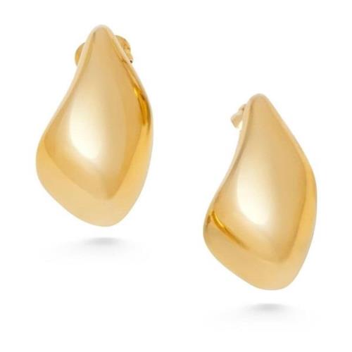 Nialaya Womens Drop Earrings Yellow, Dam