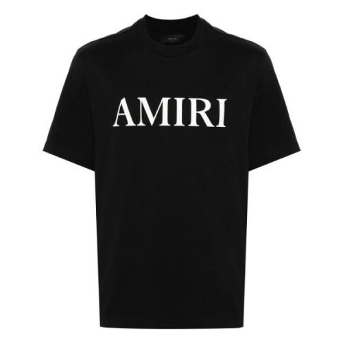 Amiri Kärnlogo Svarta T-shirts och Polos Black, Herr