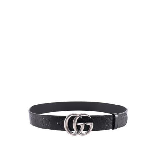 Gucci Belts Black, Herr