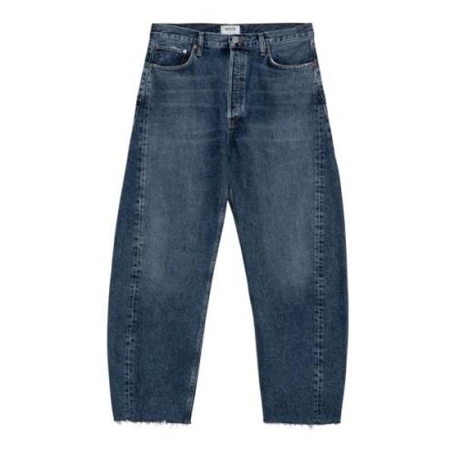 Agolde Regular Fit Denim Jeans Blue, Herr