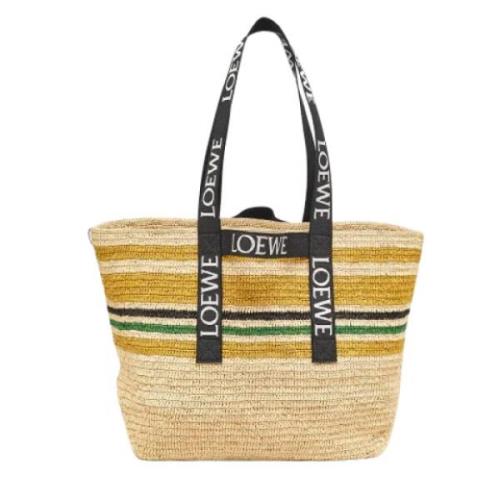 Loewe Pre-owned Pre-owned Raffia totevskor Multicolor, Dam