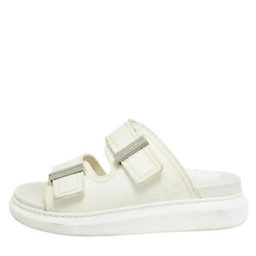 Alexander McQueen Pre-owned Pre-owned Gummi lgskor White, Dam