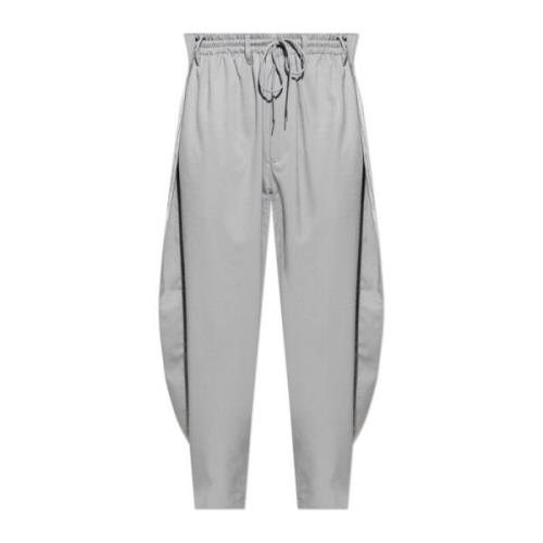 Y-3 Löst sittande byxor Gray, Unisex