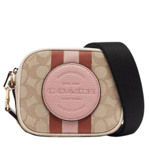 Coach Pre-owned Pre-owned Canvas handvskor Multicolor, Dam