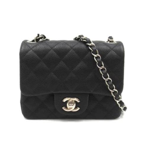 Chanel Vintage Pre-owned Laeder chanel-vskor Black, Dam