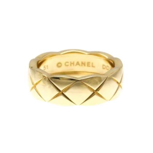 Chanel Vintage Pre-owned Guld chanel-smycken Yellow, Dam