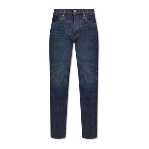 Tom Ford Jeans med något avsmalnande ben Blue, Herr