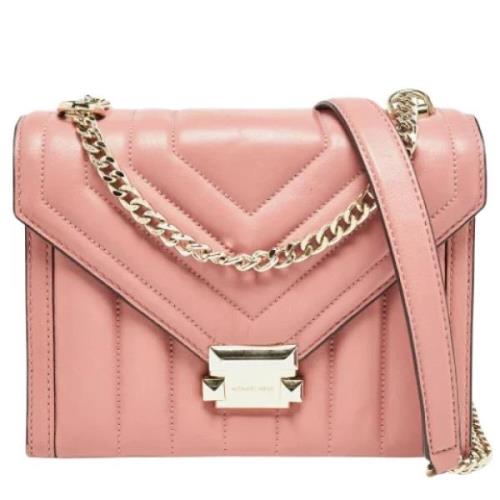 Michael Kors Pre-owned Pre-owned Laeder axelremsvskor Pink, Dam