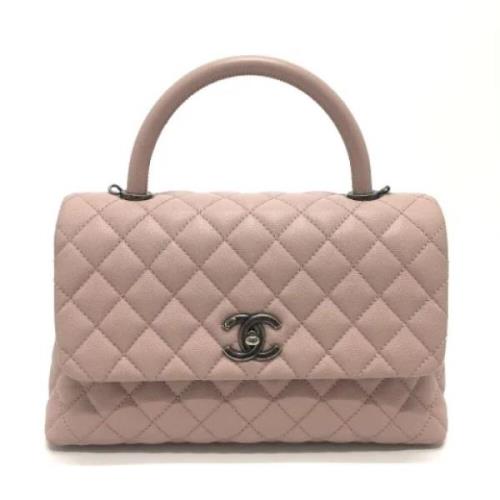 Chanel Vintage Pre-owned Laeder chanel-vskor Pink, Dam