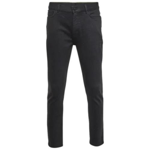 Louis Vuitton Vintage Pre-owned Denim jeans Black, Herr