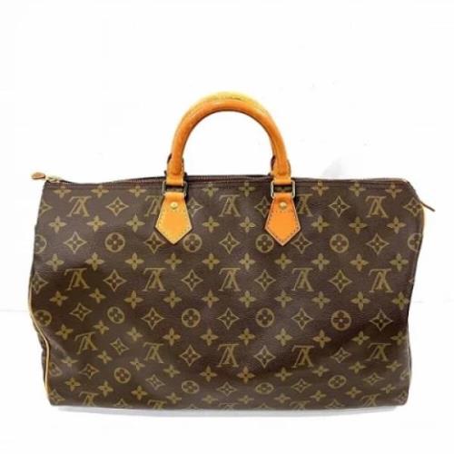 Louis Vuitton Vintage Pre-owned Canvas louis-vuitton-vskor Brown, Dam