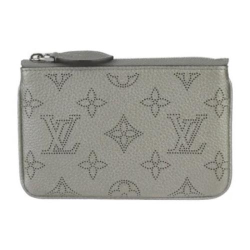 Louis Vuitton Vintage Pre-owned Laeder plnbcker Gray, Dam