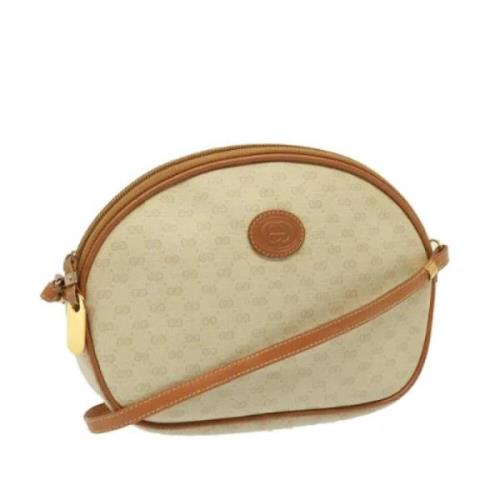 Gucci Vintage Pre-owned Laeder gucci-vskor Beige, Dam