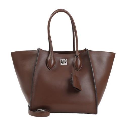 Ermanno Scervino Sköldpadda shoppingväska Brown, Dam