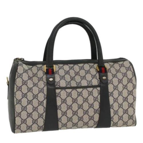 Gucci Vintage Pre-owned Laeder resvskor Gray, Dam