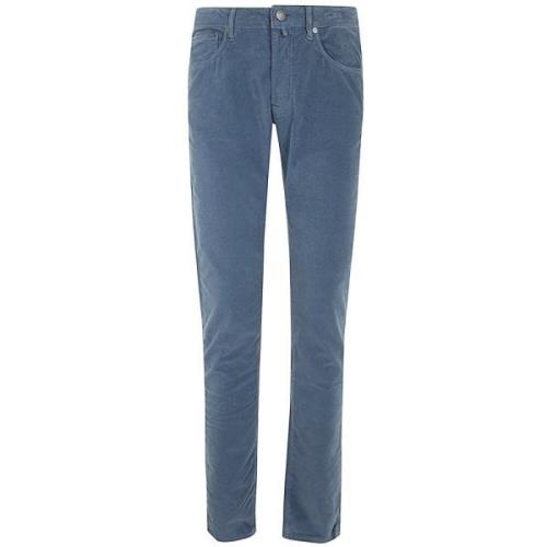 Incotex Vintage Stretch 5-Ficka Jeans Blue, Herr