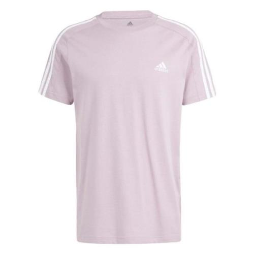 Adidas Sportkläder 3S Sj T T-shirt Purple, Herr