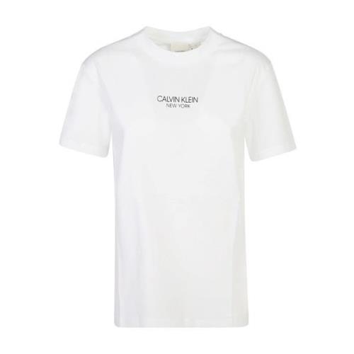 Calvin Klein Vita T-shirts och Polos White, Dam