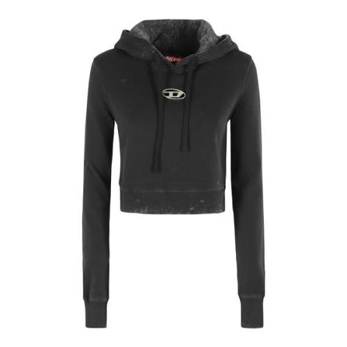 Diesel Slim Hooded Jacket Black, Dam