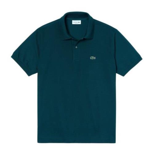 Lacoste Grön Polo Skjorta Klassisk Stil Green, Herr