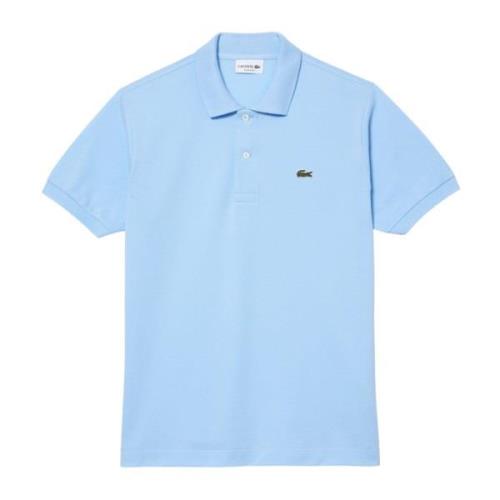 Lacoste Klassisk Polo Skjorta med Logobroderi Blue, Herr