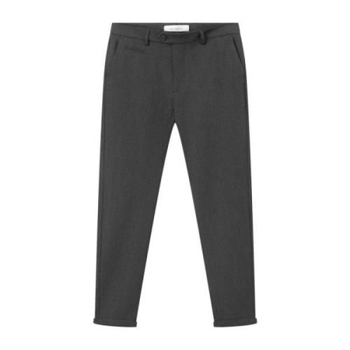 Les Deux Slim Fit Como Suit Byxor Gray, Herr