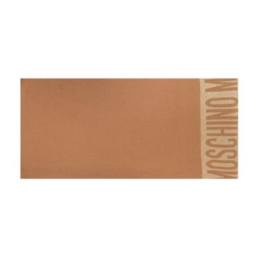 Moschino Brun Scarf Aw24 Tillbehör Kvinnor Brown, Dam