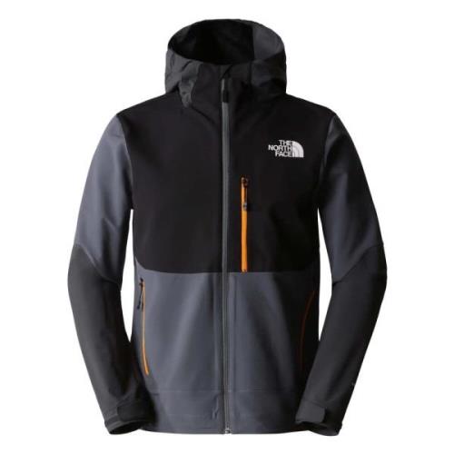 The North Face Dawn Turn Hybrid Softshell Jacka Gray, Herr