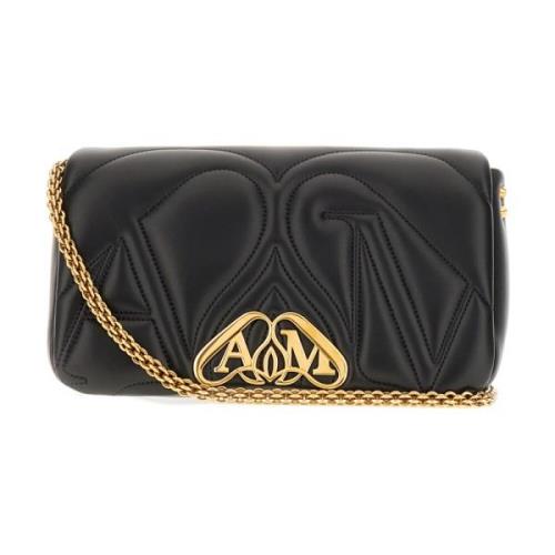 Alexander McQueen Crossbodyväskor Black, Dam