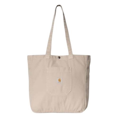 Carhartt Wip Garrison Tote Shopping Bag Beige, Dam