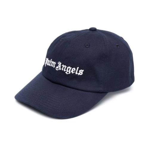 Palm Angels Klassiskt Logotyp Baseballkeps Blue, Herr