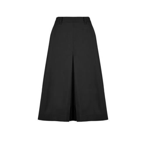 BomBoogie Midi Skirts Black, Dam