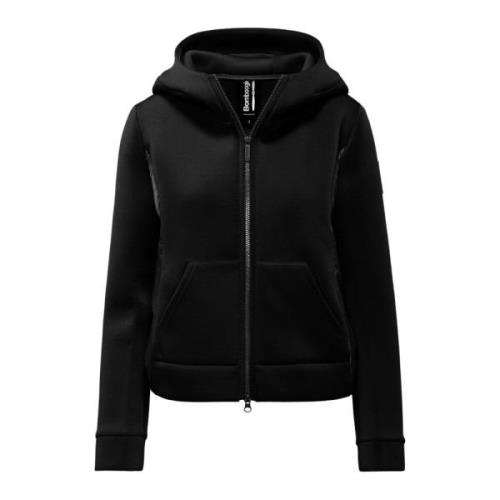 BomBoogie Softshell och Glossy Nylon Jacka Black, Dam