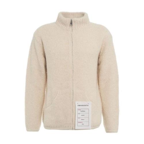 Amaránto Vit Stickat Aw24 Handtvätt Beige, Herr