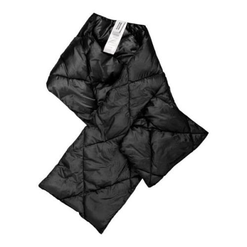 BomBoogie Quiltad Diamant Nylon Scarf Black, Dam